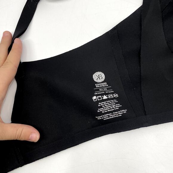 Kindred Bravely Black Seamless Nursing Bra - Picture 2 of 2